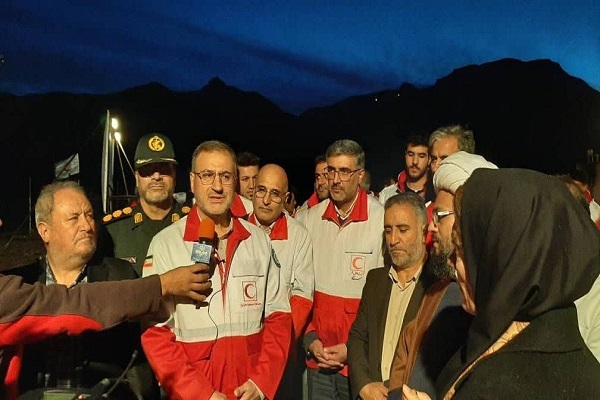 بازدید دبیرکل جمعیت هلال کشور از پایگاه امداد و نجات جاده‌ای