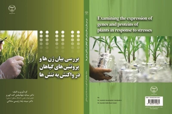 کتاب «بررسی بیان ژن‌ها و پروتئین‌های گیاهان در واکنش به تنش‌ها» منتشر شد