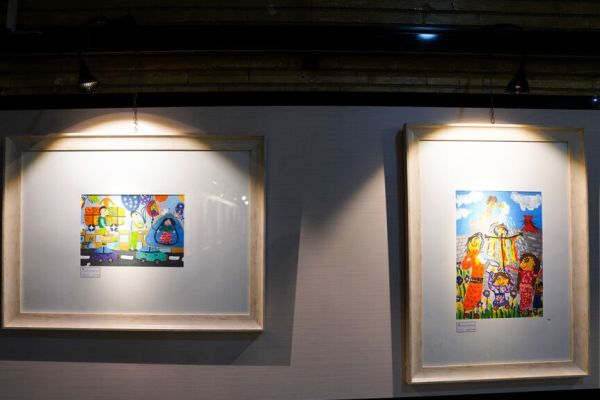 نمایشگاه نقاشی‌های کودکان و نوجوانان با موضوع «بازی» دیدنی شد