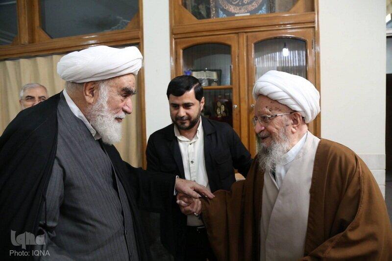 دیدار رئیس دفتر رهبری با آیت‌الله مکارم شیرازی + عکس