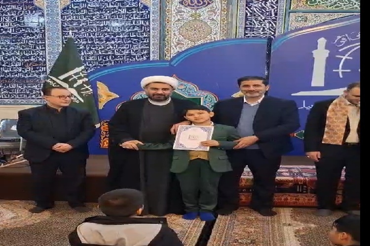 ارسالی/نوجوان پارس‌آبادی، قاری و موذن برتر استان اردبیل در سال ۱۴۰۳ شد