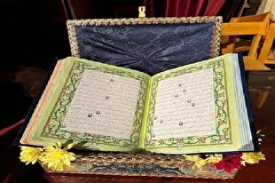 چهار قرآن کتابت شده از سوی دانش‌آموزان رفسنجانی رونمایی شد