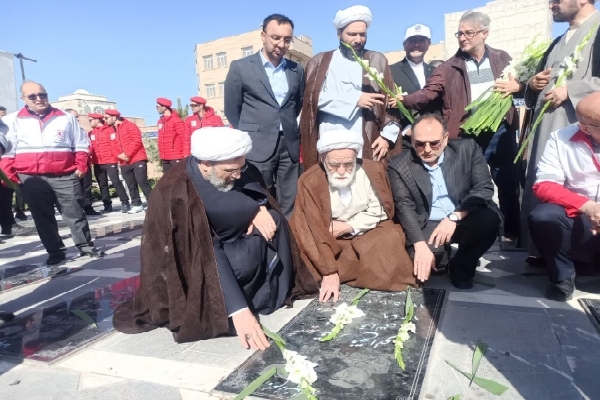 حجت‌الاسلا معزی نماینده ولی فقیه در جمعیت هلال احمر