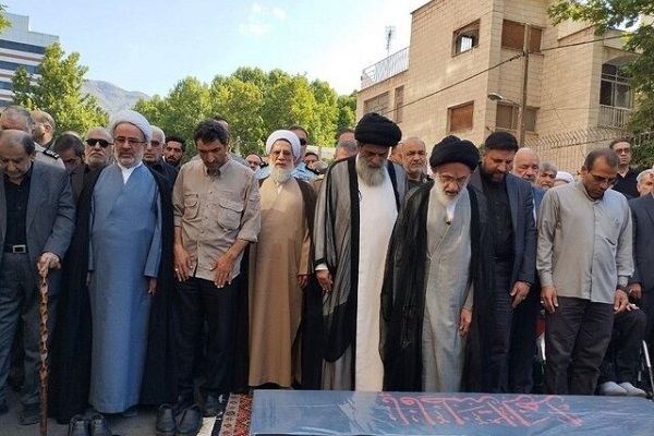 برگزاری مراسم تشییع همسر شهید صیادشیرازی