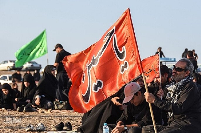 سوگواری امام حسین (ع) در کویر خوریان