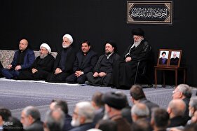 آخرین شب مراسم عزاداری حضرت اباعبدالله الحسین (ع) با حضور رهبر معظم انقلاب