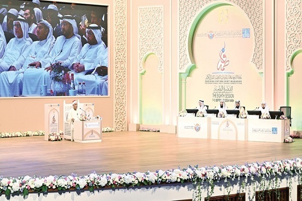 حضور زهرا انصاری در مسابقات قرآن دبی