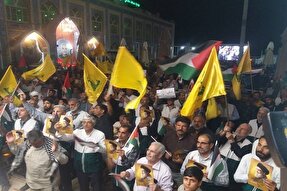 گلزار شهدای کرمان میزبان سوگواران شهید سید حسن نصرالله