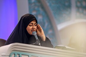 چهارمین شب مسابقات سراسری قرآن در بخش بانوان