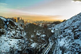 هوای سرد و آسمان پاک تهران