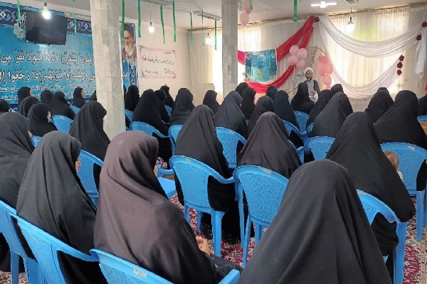 آیین گرامیداشت هفته معلم که در مدرسه علمیه ولیعصر (عج) شهرستان گرمی آیین گرامیداشت هفته معلم که در مدرسه علمیه ولیعصر (عج) شهرستان گرمی