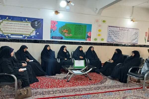 نشست ستاد پذیرش مدرسه علمیه فاطمة‌الزهرا (سلام‌الله‌علیها) نمین