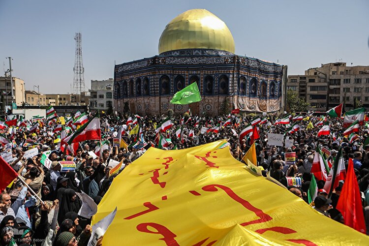 راهپیمایی «جمعه خشم و نصر» در تهران