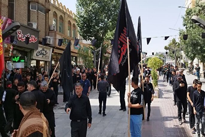 عکس | کردستان در سوگ علمدار کربلا