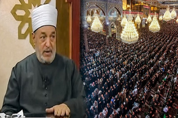 عالم الازهر: هدف از قیام کربلا احیای روح و باطن دین بود + فیلم