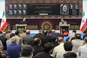 مراسم بزرگداشت سپهبد شهید حسین سلامی و دیگر شهدای قرآنی جنگ دوازده‌روزه