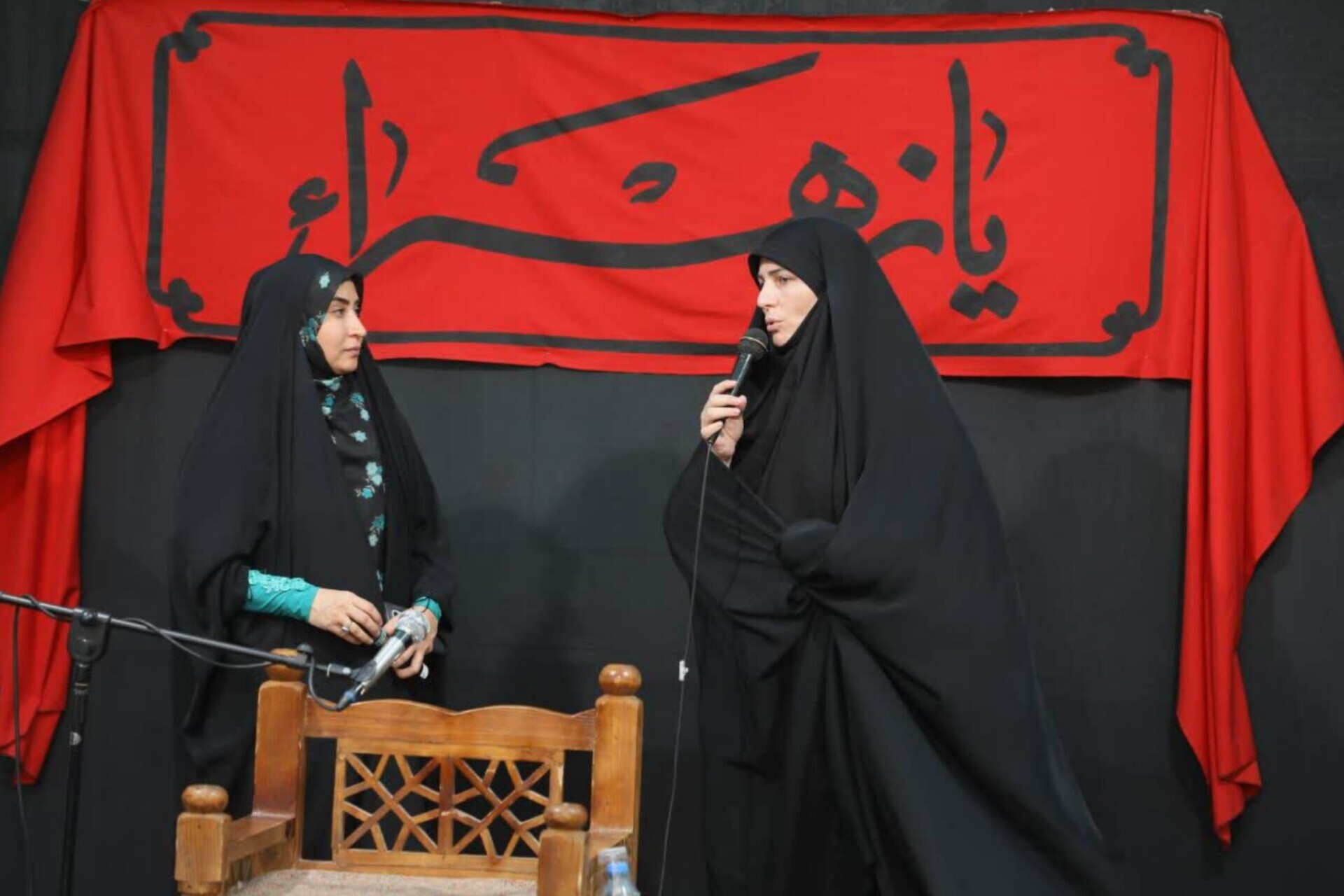 نمایش وجهه زنانه مقاومت در اربعین