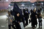 عکس | تردد زائران اربعین حسینی از مرز شلمچه
