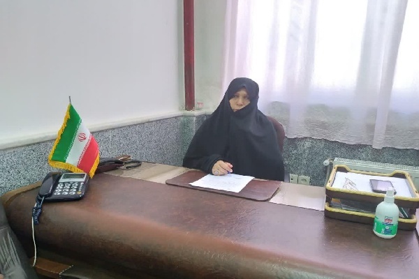 رباب شهبازی، مدیر مدرسه علمیه ولی عصر(عج) گرمی