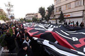 مراسم آیینی جاماندگان اربعین حسینی