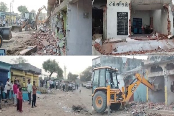 تخریب گسترده مغازه‌های مسلمانان در ایالت گجرات هند