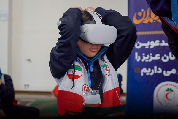 آموزش‌های امدادی با عینک واقعیت مجازی در مسابقات «دادرس»
