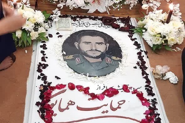 اولین سالگرد شهادت سردار حمایت همایون در شهرستان گرمی