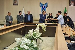 دانشجویان پرستاری دانشگاه آزاد اسلامی اردبیل تجلیل شدند