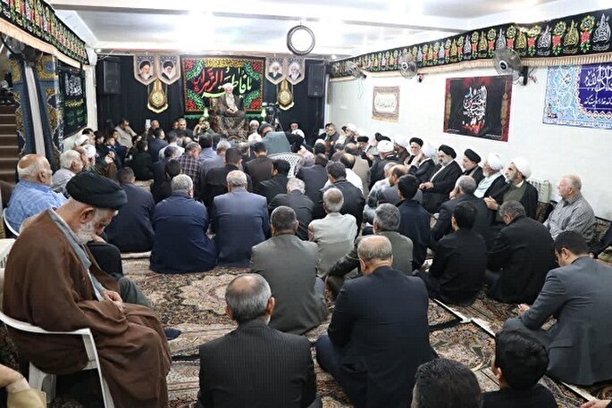 آیین باشکوه شهادت حضرت فاطمه زهرا(س) در بیت‌الزهرا(س) آیت‌الله چالویی بهشهر