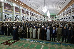 عکس | اقامه نماز جمعه تبریز