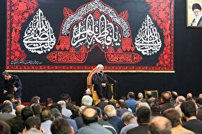 عکس | عزاداری ایام فاطمیه در مسجد حضرت ولیعصر(عج) تبریز