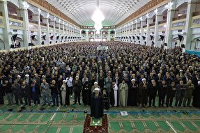 عکس | اقامه نماز جمعه تبریز