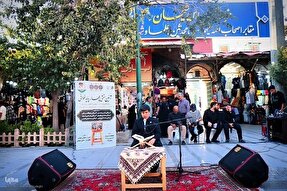 اجرای آیین «چهارپایه‌خوانی مادر ادب» در قم