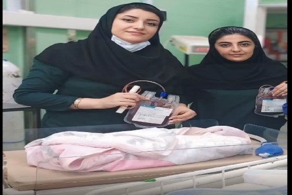 انتخاب کارشناسان بانک خون بند ناف رویان اردبیل به عنوان خونگیر برتر کشور