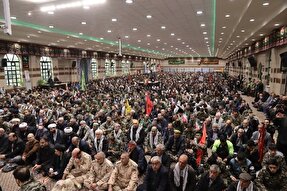 عکس | اجتماع بسیجیان در اردبیل