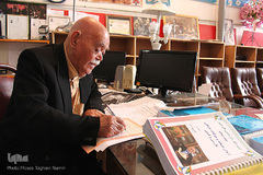 استاد طیب زاده مشکینی شاعر و حافظ قرآن کریم/اردبیل
