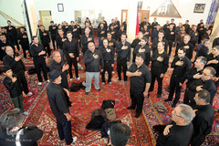 دسته عزاداری دانشگاهیان دانشگاه های استان اردبیل