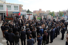 دسته عزاداری دانشگاهیان دانشگاه های استان اردبیل