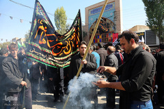 دسته عزاداری دانشگاهیان دانشگاه های استان اردبیل