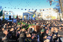 تشییع مرحوم موذن زاده اردبیلی ـ اردبیل