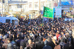 تشییع مرحوم موذن زاده اردبیلی ـ اردبیل