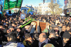 تشییع مرحوم موذن زاده اردبیلی ـ اردبیل