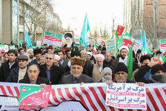 راهپیمایی ۲۲ بهمن در اردبیل