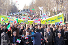 راهپیمایی ۲۲ بهمن در اردبیل