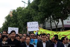 راهپیمایی روز جهانی قدس در اردبیل