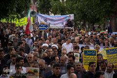 راهپیمایی روز جهانی قدس در اردبیل