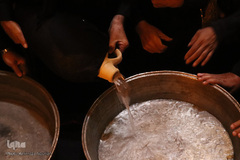 مراسم طشت گذاری در اردبیل