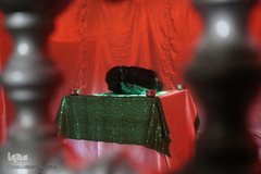 روایت عاشورا به زبان هنر در نمایشگاه بوی سیب اردبیل