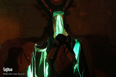 روایت عاشورا به زبان هنر در نمایشگاه بوی سیب اردبیل