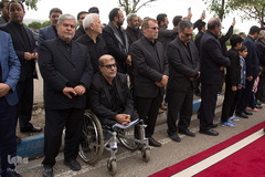 استقبال از پیکر مطهر شهید زیدالله قهرمانی در اردبیل